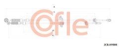COFLE 92.2CB.HY004 — Cablu schimbător cutie manuală