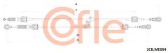 COFLE 92.2CB.ME004 — Cablu schimbător cutie manuală