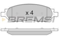 BREMSI BP3307 — Plăcuțe de frână disc