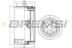 BREMSI FL1430 — Filtru de ulei