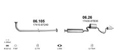 POLMO POLMO00175 — Sistem de evacuare complet