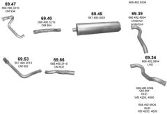 POLMO POLMO01477 — Sistem de evacuare complet