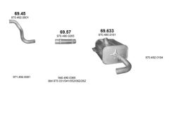 POLMO POLMO01480 — Sistem de evacuare complet