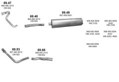 POLMO POLMO01476 — Sistem de evacuare complet