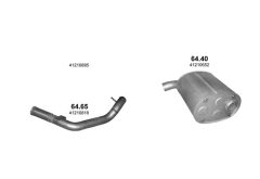 POLMO POLMO40068 — Sistem de evacuare complet