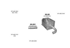 POLMO POLMO01481 — Sistem de evacuare complet
