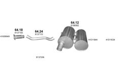 POLMO POLMO08876 — Sistem de evacuare complet