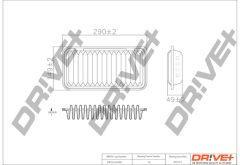Dr!ve+ DP1110.10.0098 — Фильтр воздушный