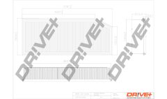 Dr!ve+ DP1110.10.0120 — Filtru de aer