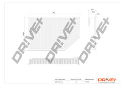 Dr!ve+ DP1110.10.0194 — Filtru de aer