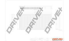 Dr!ve+ DP1110.10.0366 — Filtru de aer