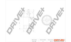 Dr!ve+ DP1110.11.0040 — Filtru de ulei
