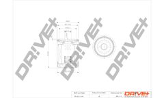 Dr!ve+ DP1110.11.0110 — Масляный фильтр
