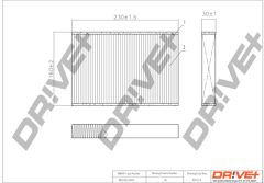 Dr!ve+ DP1110.12.0012 — Салонный фильтр