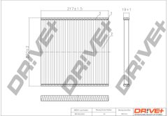Dr!ve+ DP1110.12.0051 — Filtru habitaclu