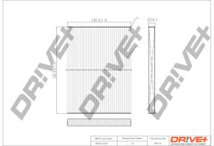 Dr!ve+ DP1110.12.0057 — Filtru habitaclu