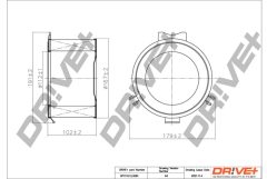 Dr!ve+ DP1110.12.0081 — Filtru habitaclu