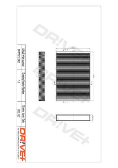 Dr!ve+ DP1110.12.0405 — Filtru habitaclu