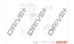 Dr!ve+ DP1110.13.0050 — Топливный фильтр