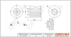 Dr!ve+ DP1110.13.0081 — Filtru combustibil