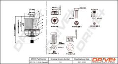 Dr!ve+ DP1110.13.0165 — Filtru combustibil