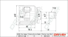 Dr!ve+ DP2110.10.1638 — Kit cap planetară