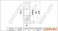 Dr!ve+ DP2110.10.3115 — Kit cap planetară