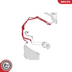 ESEN SKV 43SKV593 — Conductă dublă aer condiționat