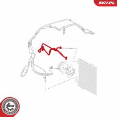 ESEN SKV 43SKV597 — Conductă dublă aer condiționat