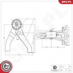 ESEN SKV 75SKV225 — Подушка двигателя