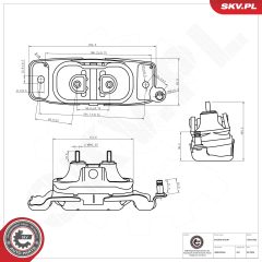 ESEN SKV 75SKV280 — Suport motor