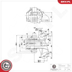 ESEN SKV 75SKV812 — Suport cutie de viteze automată