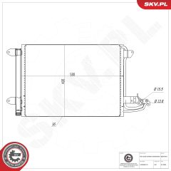 ESEN SKV 86SKV001 — Радиатор кондиционера