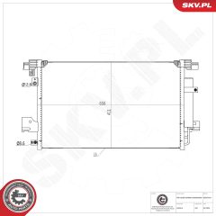 ESEN SKV 86SKV061 — Радиатор кондиционера