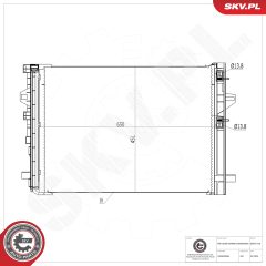 ESEN SKV 86SKV128 — Radiator aer condiționat