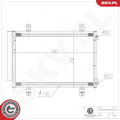 ESEN SKV 86SKV252 — Radiator aer condiționat