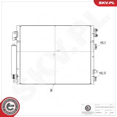 ESEN SKV 86SKV347 — Radiator aer condiționat