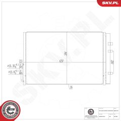 ESEN SKV 86SKV427 — Радиатор кондиционера