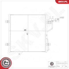 ESEN SKV 86SKV614 — Radiator aer condiționat