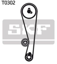 SKF VKMA 96214 — Комплект ремня ГРМ с роликами