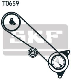 SKF VKMA 91711 — Set curea de distribuție