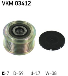 SKF VKM 03412 — Обгонная муфта шкива генератора