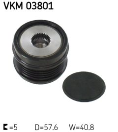 SKF VKM 03801 — Обгонная муфта шкива генератора