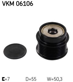 SKF VKM 06106 — Fulie cu roată liberă alternator