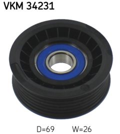 SKF VKM 34231 — Обводной ролик поликлинового ремня
