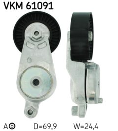 SKF VKM 61091 — Натяжитель клинового зубчатого ремня