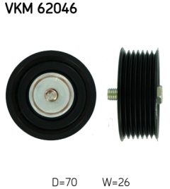 SKF VKM 62046 — Rolă ghidaj curea transmisie