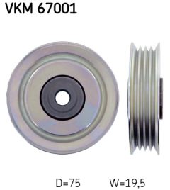 SKF VKM 67001 — Обводной ролик поликлинового ремня