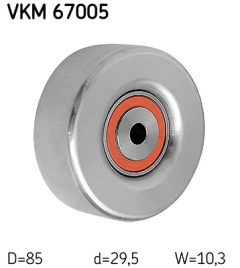 SKF VKM 67005 — Обводной ролик поликлинового ремня