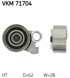 SKF VKM 71704 — Rolă întinzătoare curea distribuție